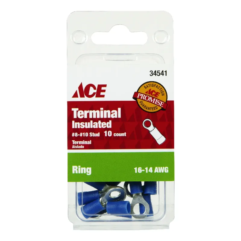 Ace Insulated Wire Ring Terminal 10 Pk