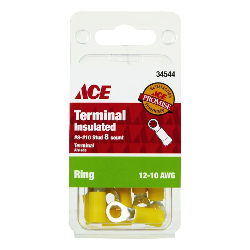 Ace Insulated Wire Ring Terminal 8 Pk