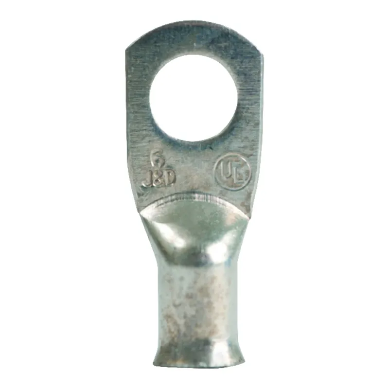 Gardner Bender Xtreme 6 Ga. Insulated Wire Electrical Lug Silver 2 Pk