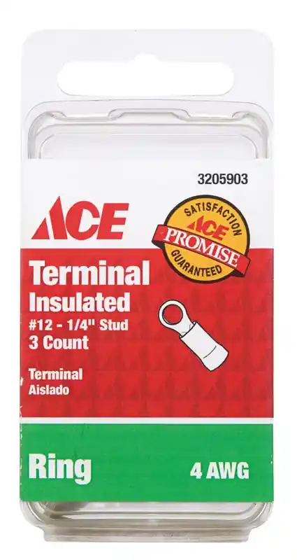 Ace Ring Terminal 3 Pk