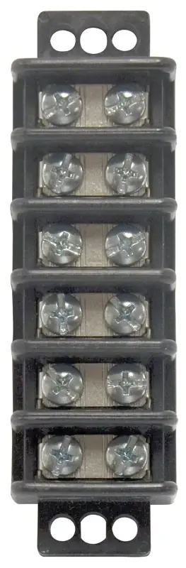 Gardner Bender 22-10 Ga. Insulated Wire Terminal Block Black 1 Pk