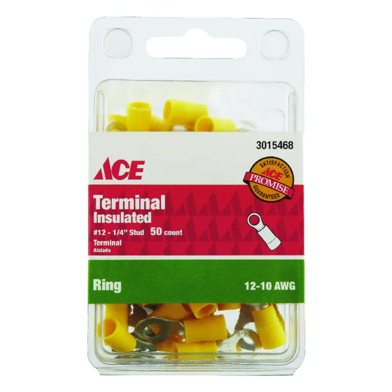 Ace Ring Terminal 50 Pk