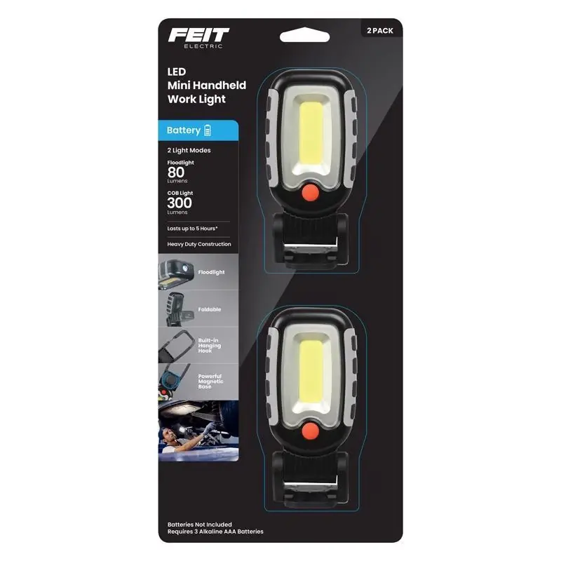 Feit 300 Lm LED Battery Handheld Work Light