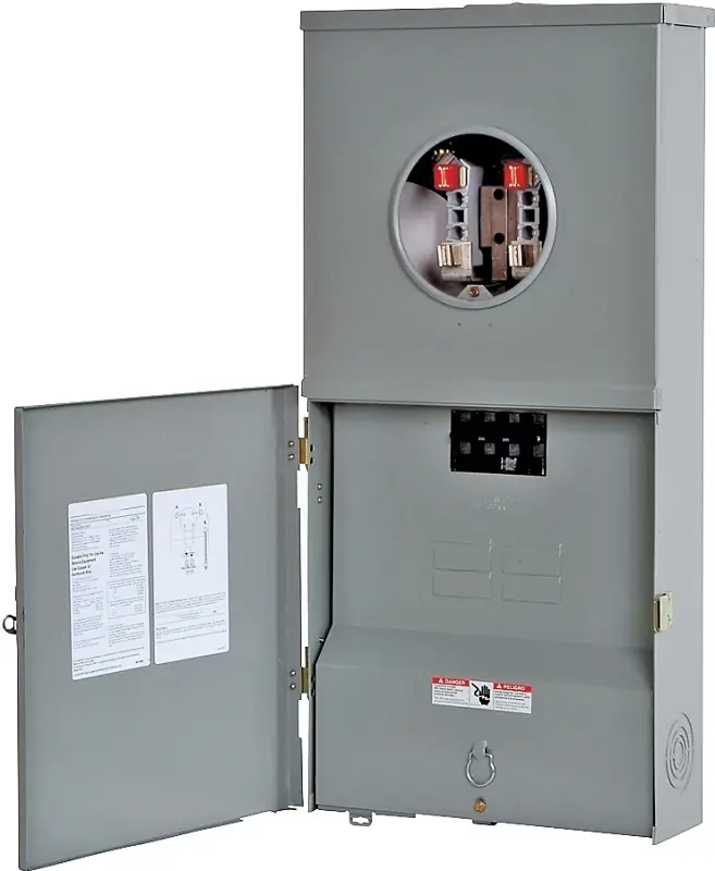 200-amp Ringless Single Phase Meter Socket Mc0408b1200rt