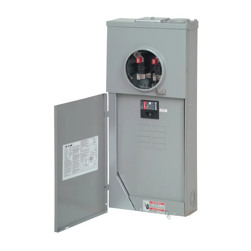 200 Amp Ringless Overhead/underground Meter Center With 16-circuit Load Center