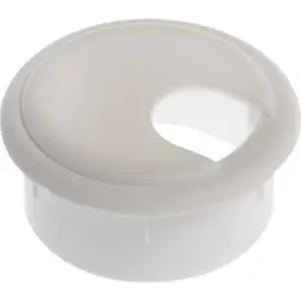 2-1/2-inch Plastic Desk Grommet For Cable Management