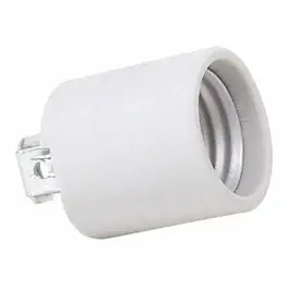 60-watt Grey Lamp Socket For Standard Light Bulbs