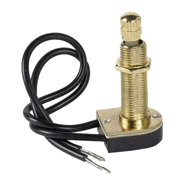 6-amp Black Single Pole Light Switch For Home And Office Use