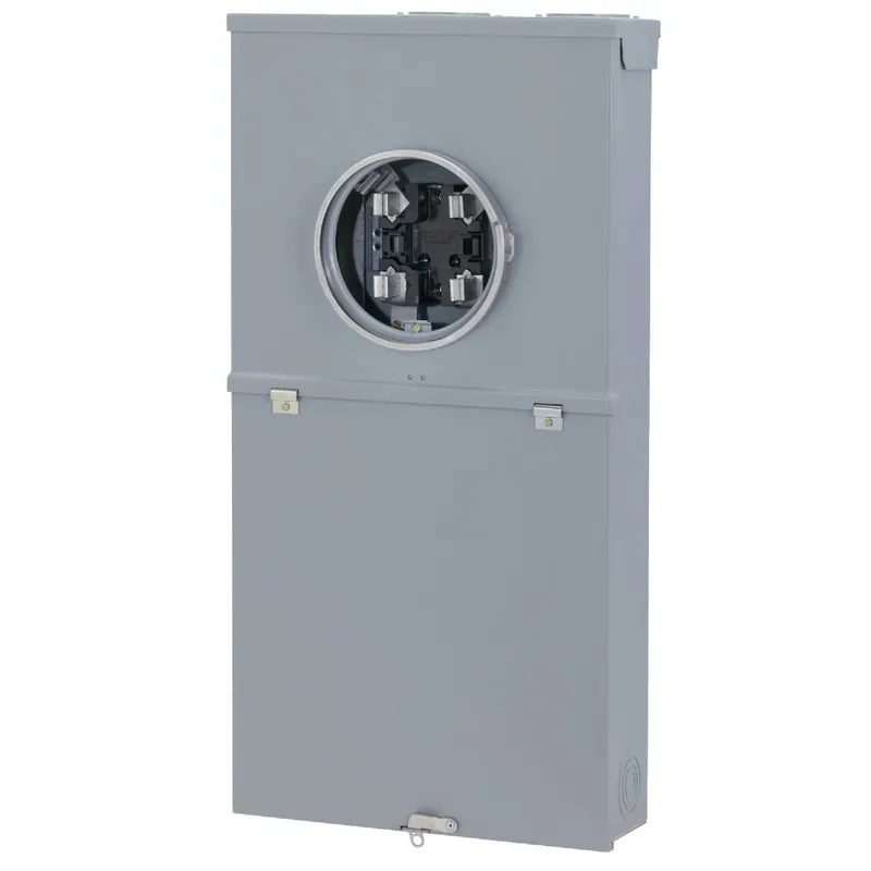 Outdoor Meter Socket Load Center 200 Amp With Weatherproof Enclosure