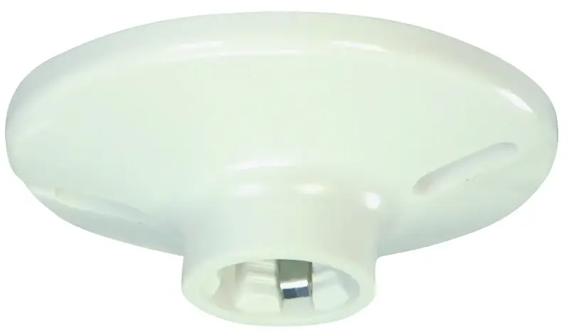 S1174w-sp-l Keyless Ceiling Lamp Holder, 250 V, 660 W, White