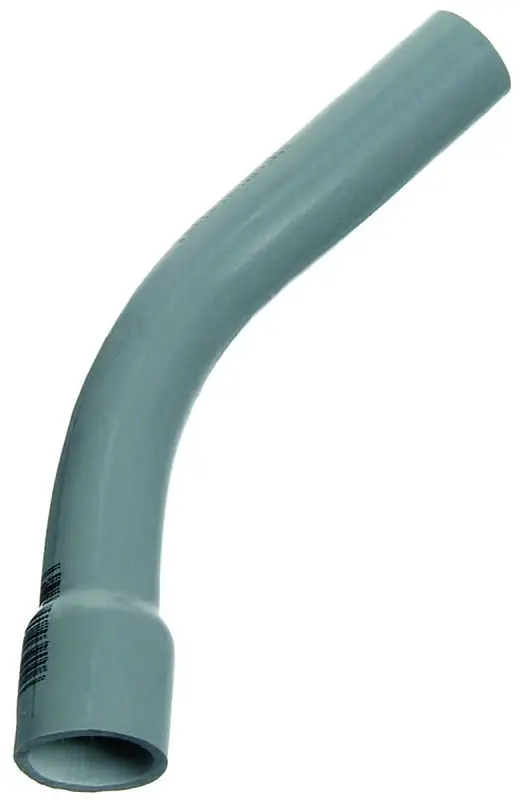 45 Degree PVC Belled End Elbow, 1-1/2-In.