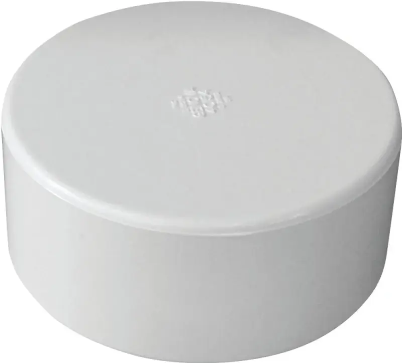 PVC Pipe Cap Sewer & Drain, 6 In.
