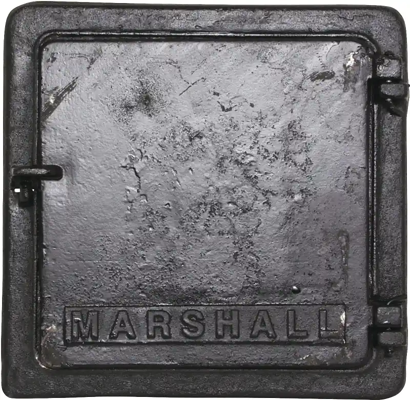 H88 Cast Iron Cleanout Door, 8 In W X 8 In H For Chimneys