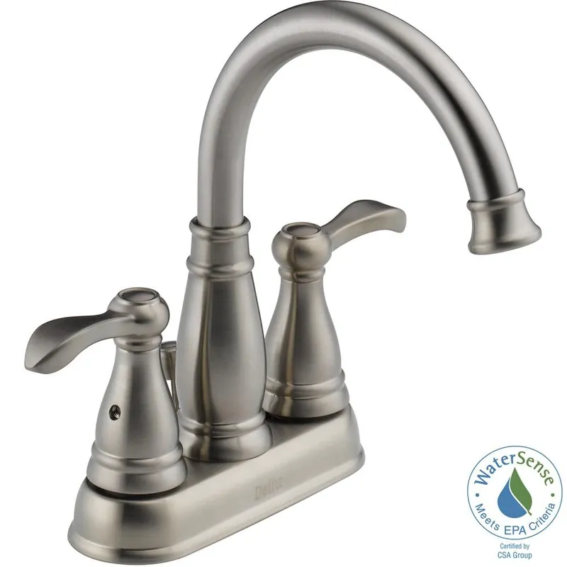 Porter 4 In. Centerset 2-handle Bathroom Faucet In Brushed Nickel Model 25984lf-bn