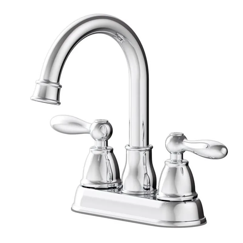 Oakbrook Collection Jennifer Chrome Traditional 4" Centerset Bathroom Faucet