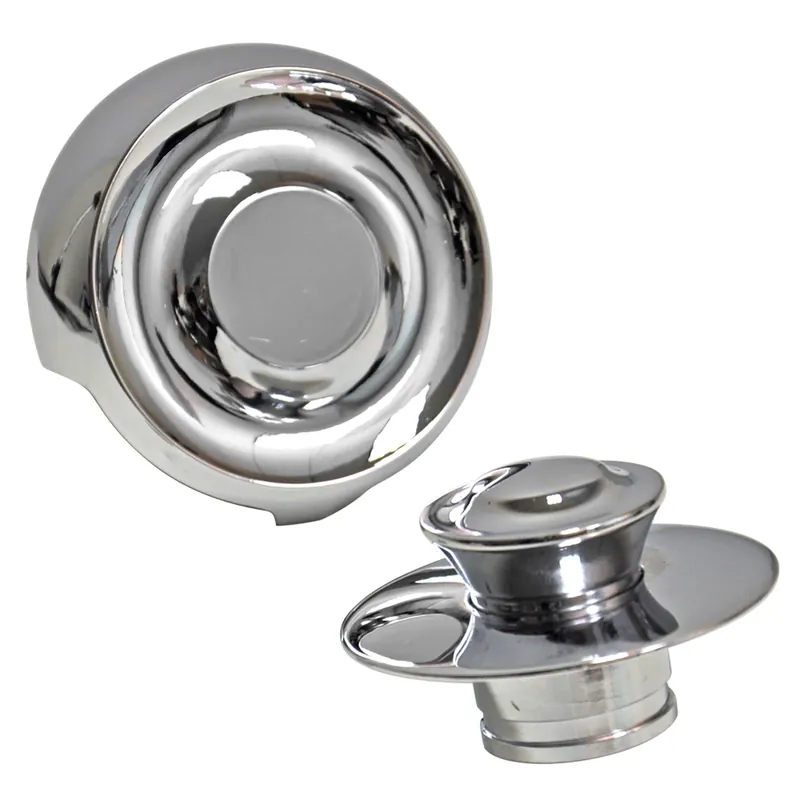 Chrome Bathtub Trim Kit With Ez Drain Cover And Overflow Plate