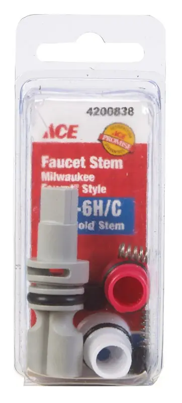 4s-6h/c Hot And Cold Faucet Stem For Milwaukee Faucets - Model A018545b