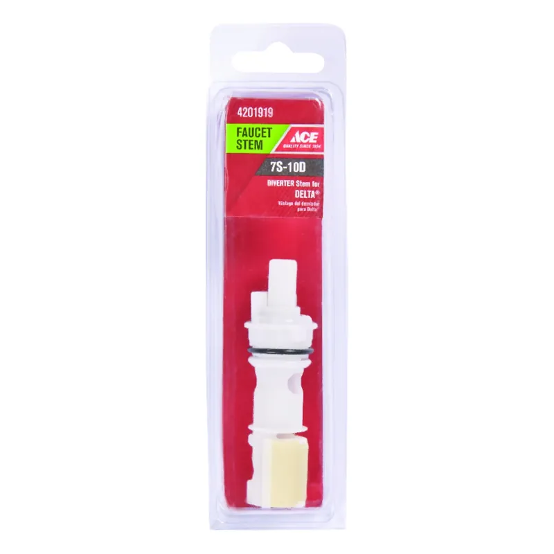 7s-10d Tub And Shower Diverter Stem For Delta Faucets - Hot And Cold Water