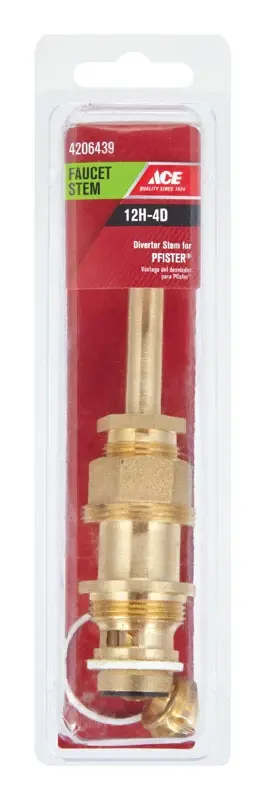 12h-4d Tub And Shower Diverter Stem For Pfister Faucets