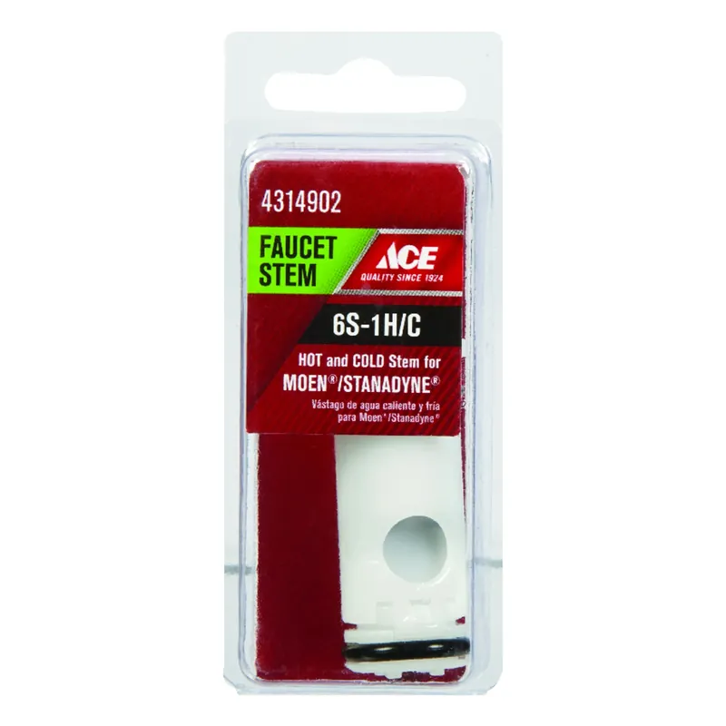 6s-1h/c Hot And Cold Faucet Stem For Moen And Stanadyne Faucets