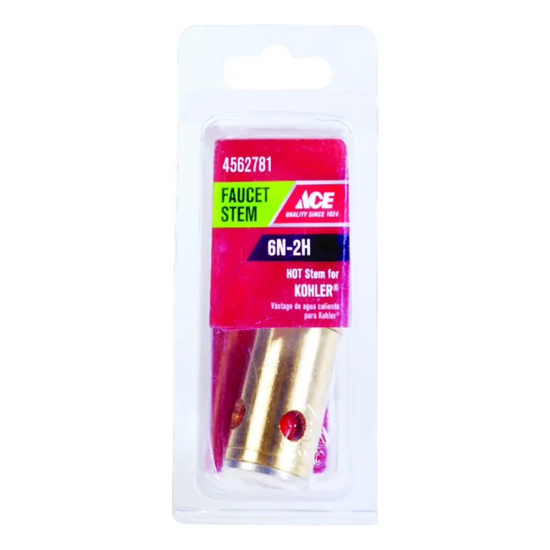 6n-2h Hot Faucet Stem For Kohler Faucets - Durable Brass Construction