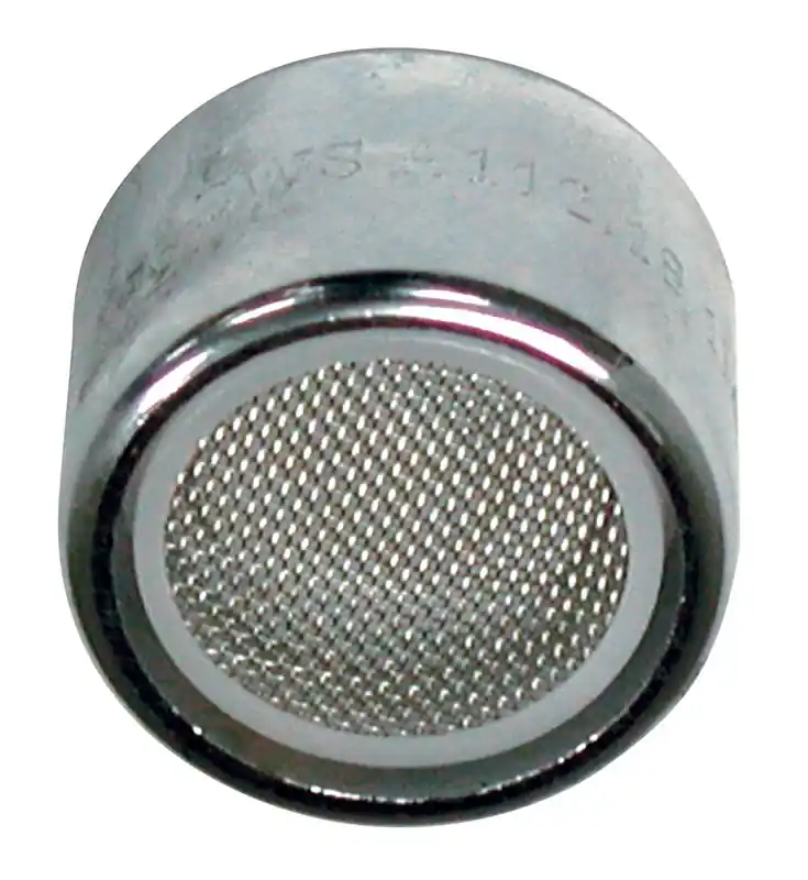 Dual Thread Chrome Faucet Aerator 15/16 In. X 55/64 In. For Efficient Water Flow