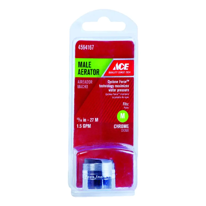 Ace Male Aerator 15/16 In. X 15/16 In. Chrome