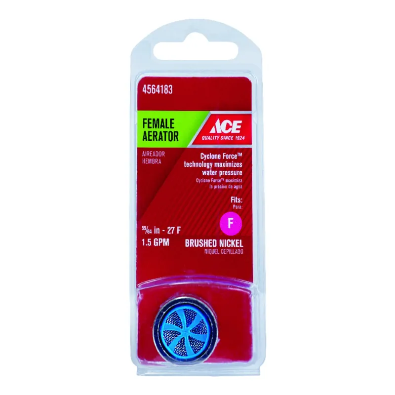 Ace Female Aerator 0 In. X 55/64 In. Brushed Nickel