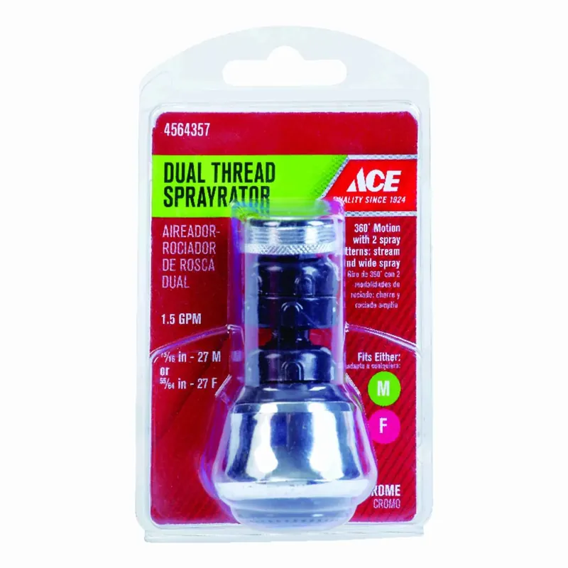 Ace Swivel Sprayrator 15/16 In. X 55/64 In. Chrome