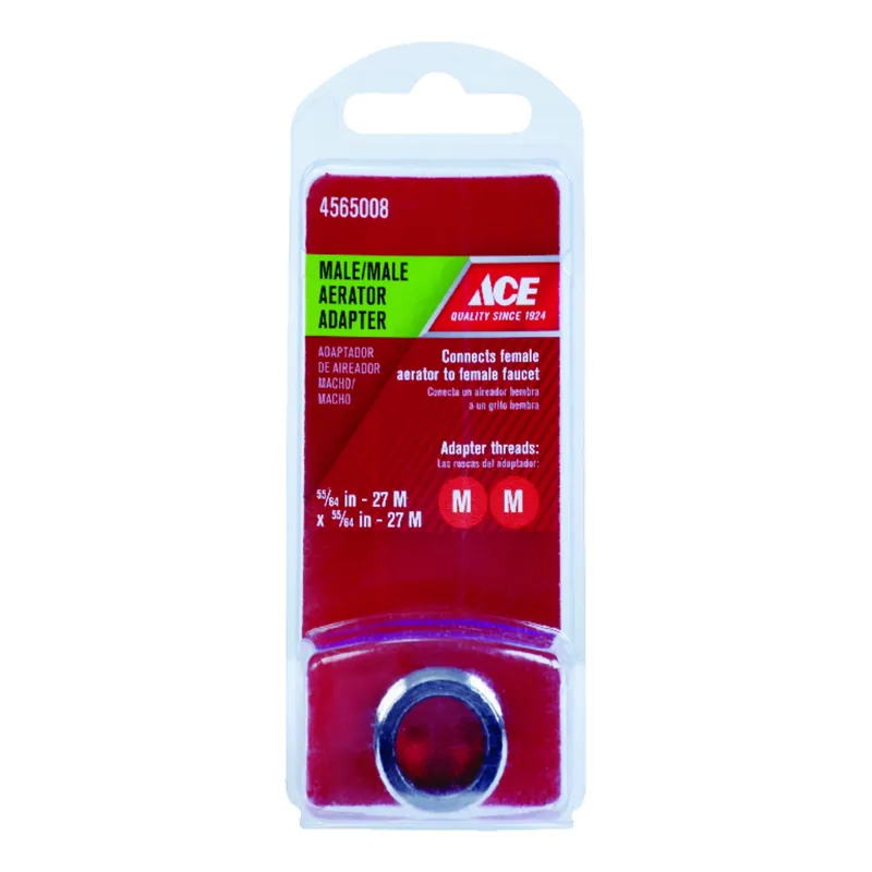 Ace Aerator Adapter 55/64 In. X 55/64 In. Chrome
