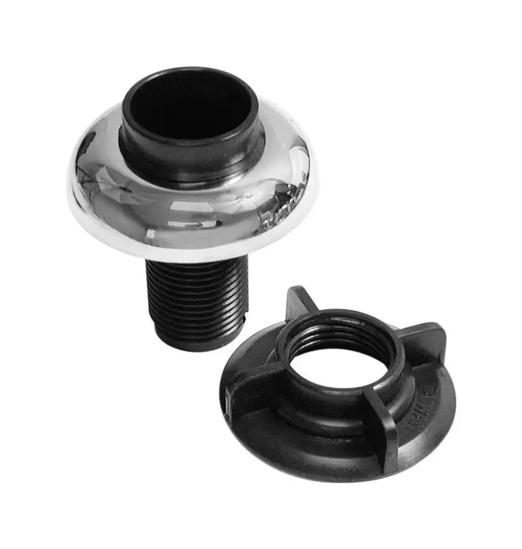 Universal Chrome Spray Hose Guide For Deck And Sink Mounted Faucets
