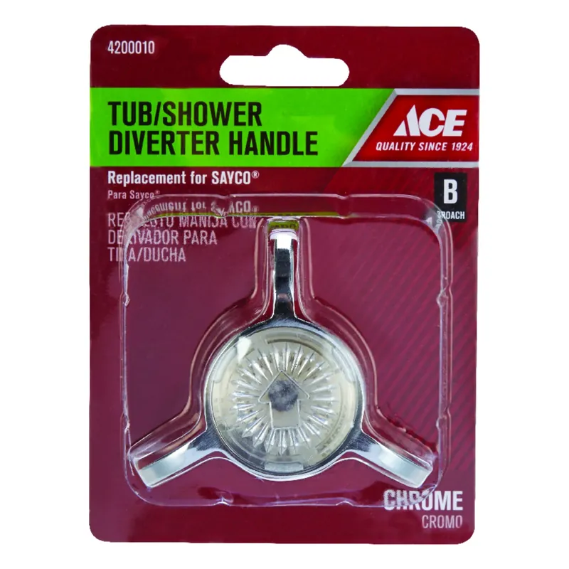 Sayco Chrome Diverter Handle For Tub And Shower Faucets - Model A0088083