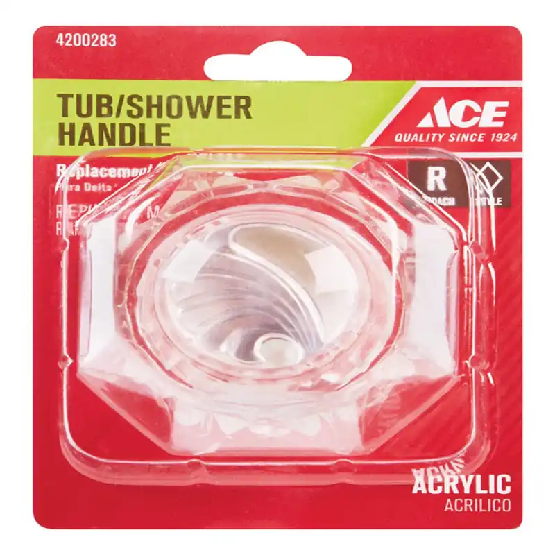 Broach Clear Acrylic Tub And Shower Faucet Handle For Delta Faucets