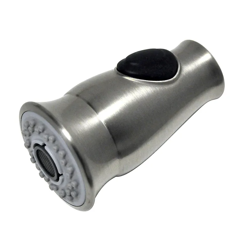 Universal Stainless Steel Smart Pull Down Sprayer Head With Water-saving Options