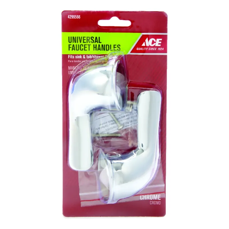 Universal Chrome Tub And Shower Faucet Handles - Model A0080022