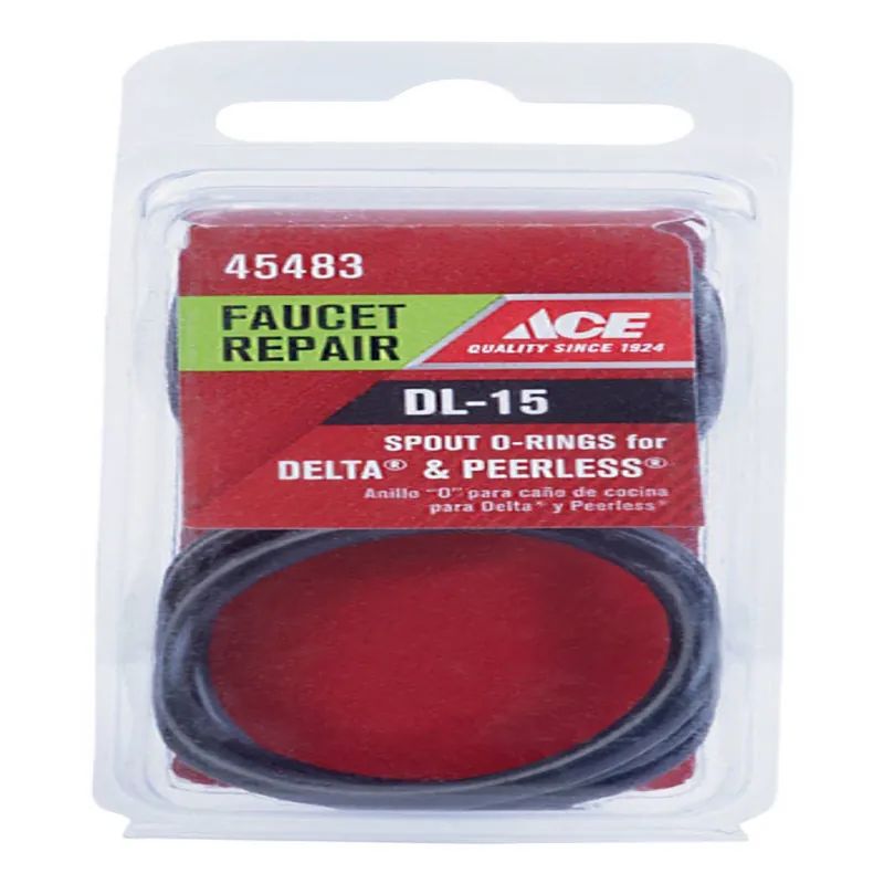 Ace 1.23 In. Dia. Plastic O-Ring Repair Kit 4 Pk