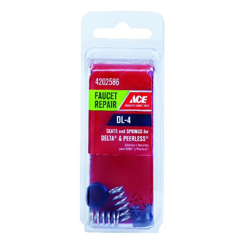Dl-4 1/2 In.-24 Plastic/metal Faucet Seats And Springs Repair Kit