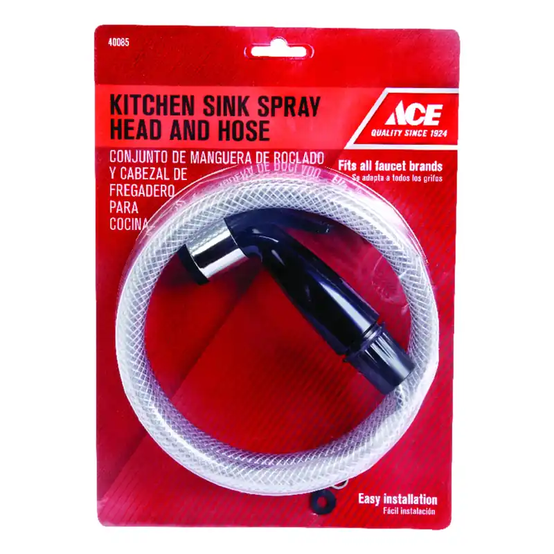 Universal Black Kitchen Faucet Sprayer With Hose Assembly For All Brands