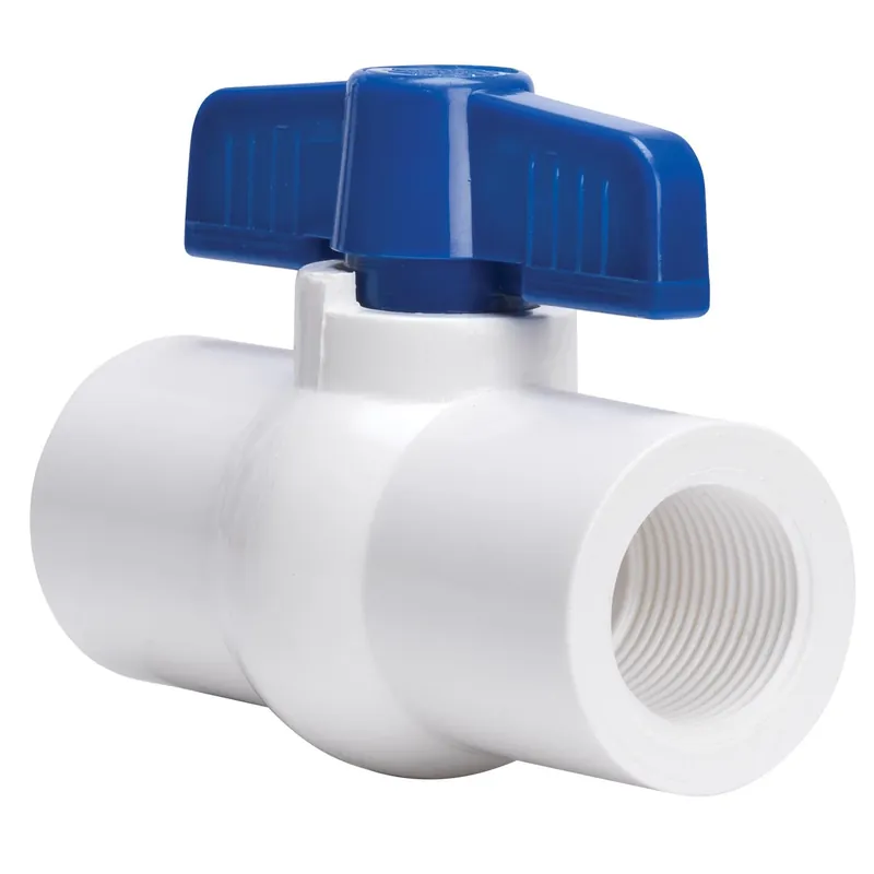 3/4 In. Fip X 3/4 In. Fip Pvc Schedule 40 Quarter Turn Ball Valve