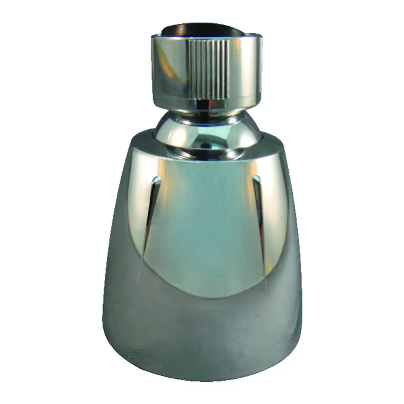 Chrome Adjustable Showerhead With 6 Settings, 1.5 Gpm And 2.5 Gpm Options