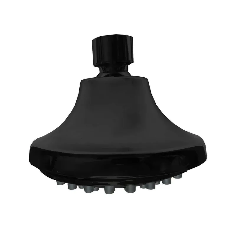 5-spray 1.8 Gpm Water Saving Shower Head, Matte Black Finish