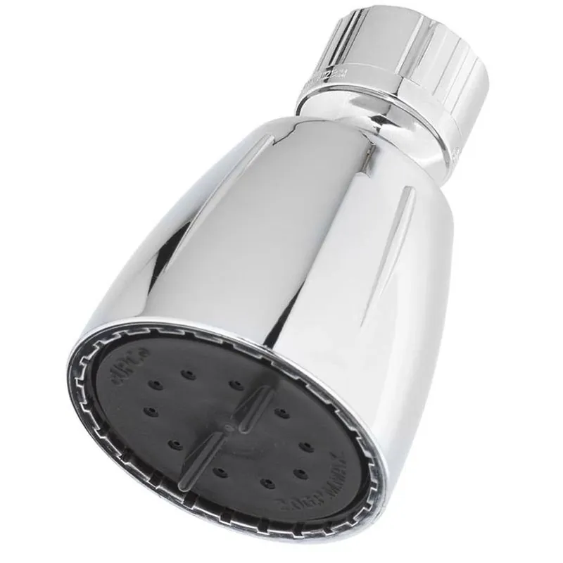 Oakbrook Collection Chrome Wall‑Mount Showerhead – 1.8 GPM, Single Spray Setting