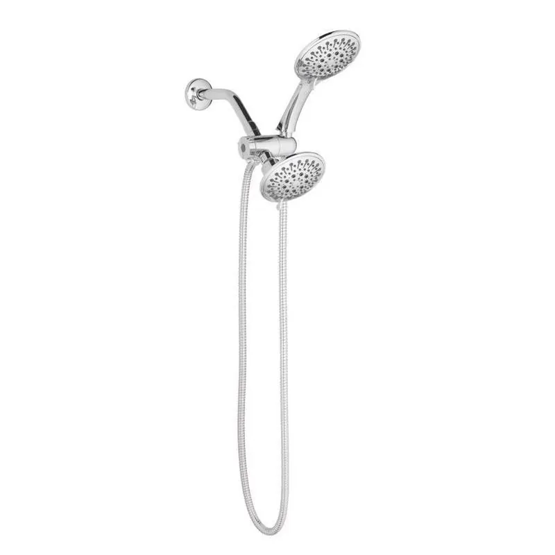 Oakbrook Collection Chrome 6‑Setting Showerhead Combo – 1.8 GPM Water‑Saving Design