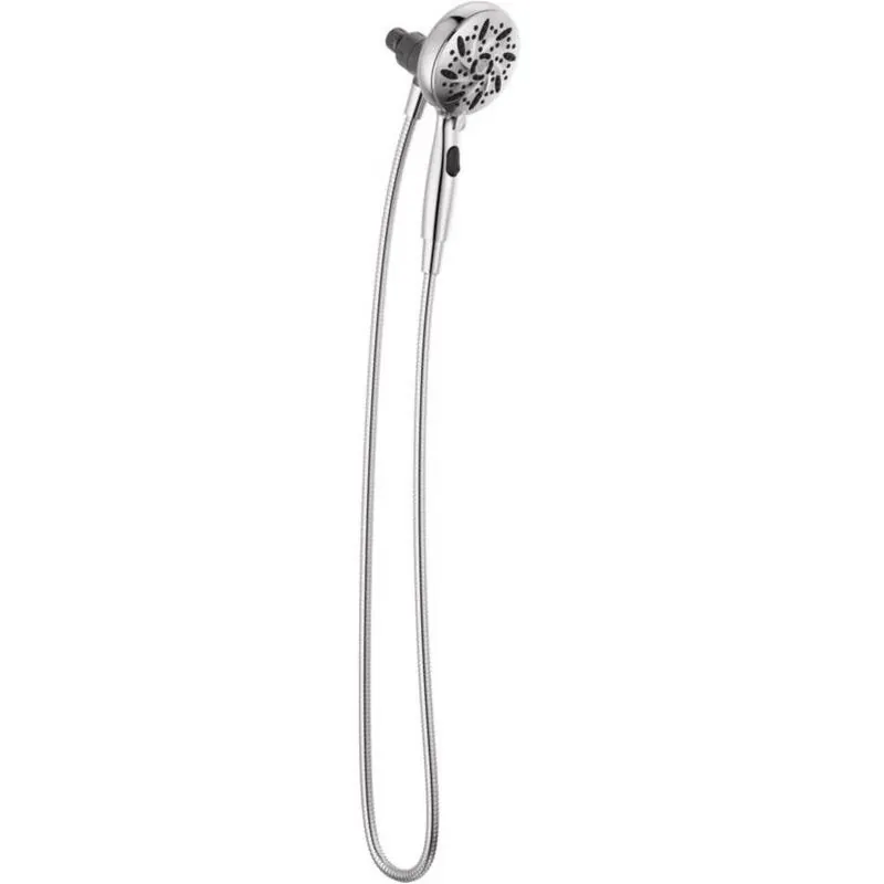 Delta 6‑Setting Chrome Handheld Showerhead – 1.75 GPM Water‑Saving Sprayer