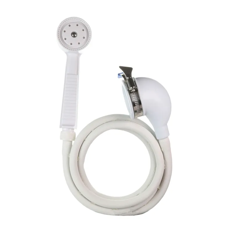 Rubber 66 In. Portable Handheld Shower Sprayer For Bathtubs