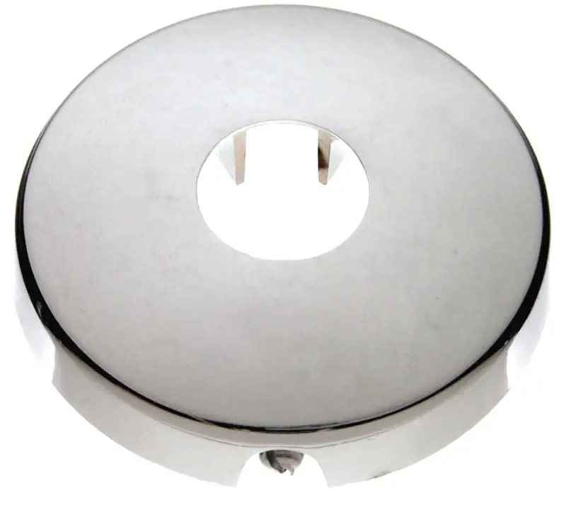 0.5-in Chrome Shower Arm Flange - Durable Metal Construction, Easy Installation
