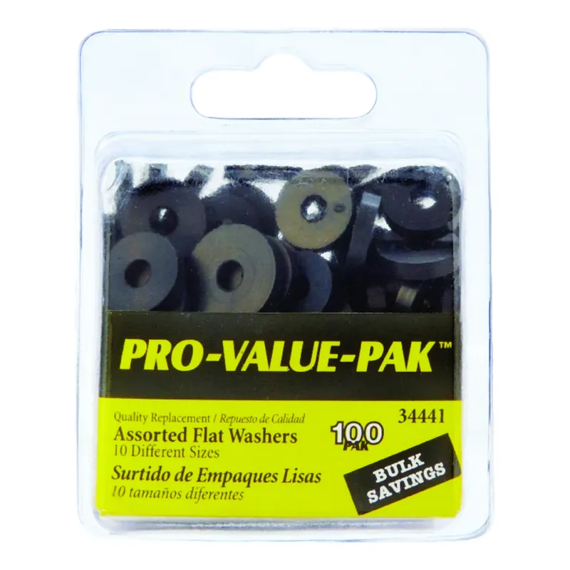 Danco 0.00 In. D Rubber Assorted Washer 100 Pk