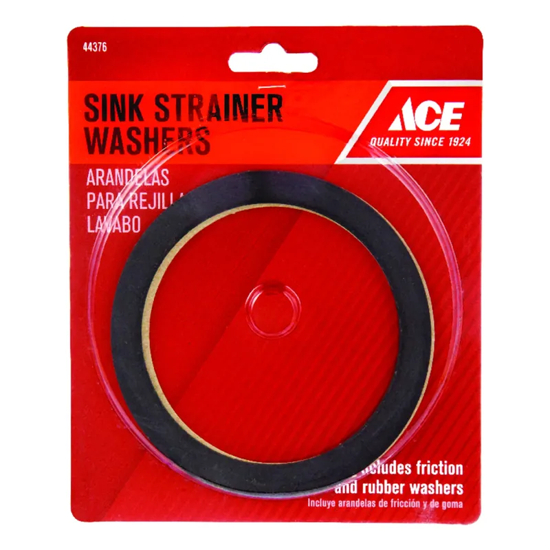 Ace 3-1/2 In. Dia. Rubber Basket Strainer Washer 1 Pk