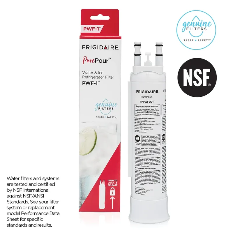 Purepour Fppwfu01 Refrigerator Water Filter For Ice And Water