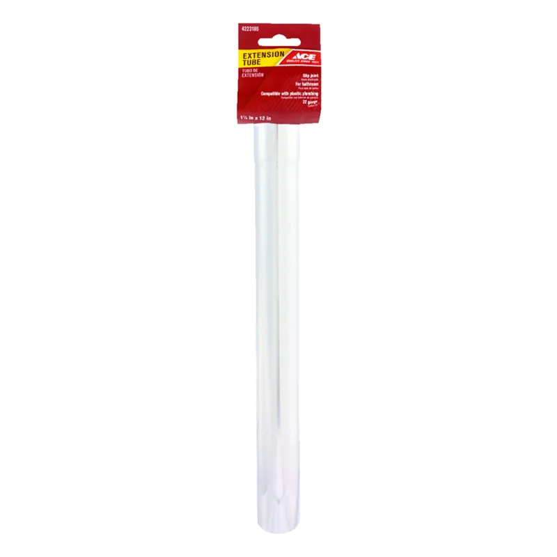 1-1/4 In. Diameter X 12 In. Length Brass Extension Tube For Sinks